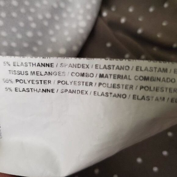 JOSEPH RIBKOFF Brown White Tiered Ruffle Tank Top 6 - Picture 5 of 7